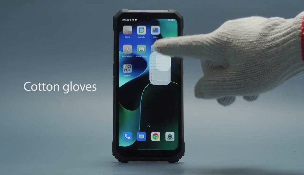 Gloves mode feature