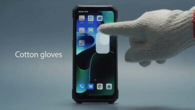 Gloves mode feature