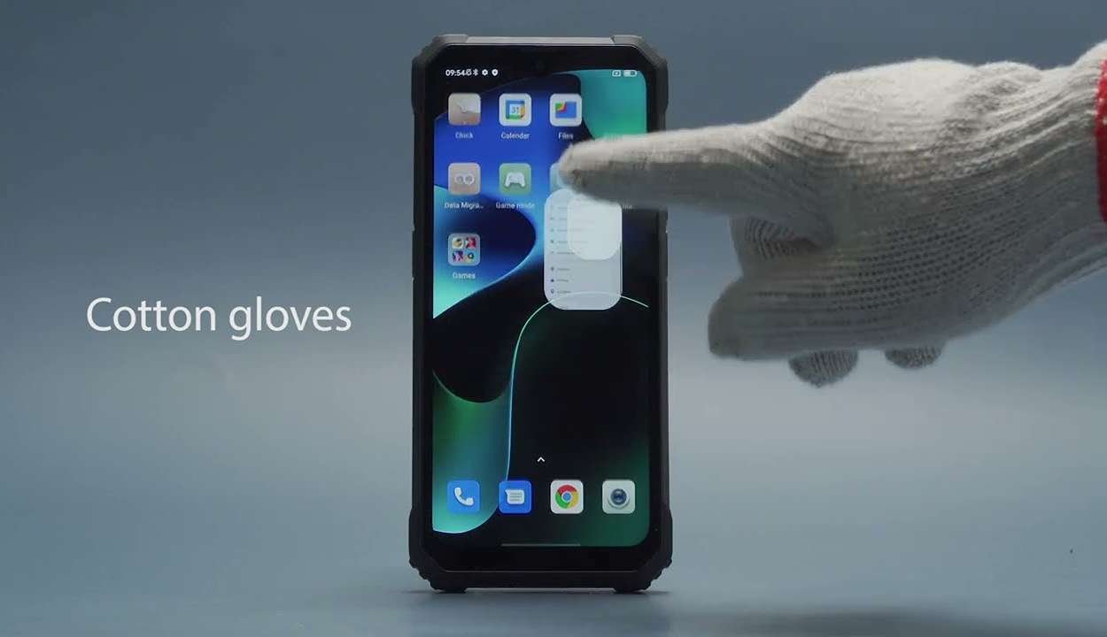Gloves mode feature