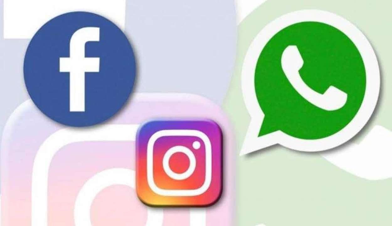 Whatsapp, instagram ,facebook