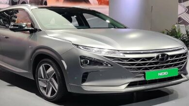 Hyundai hydrogen electric car