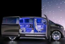 Mercedes-benz unveils vision v concept