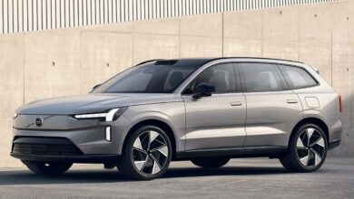 Volvo ex90 electric car