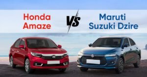 Maruti suzuki dzire vs honda amaze