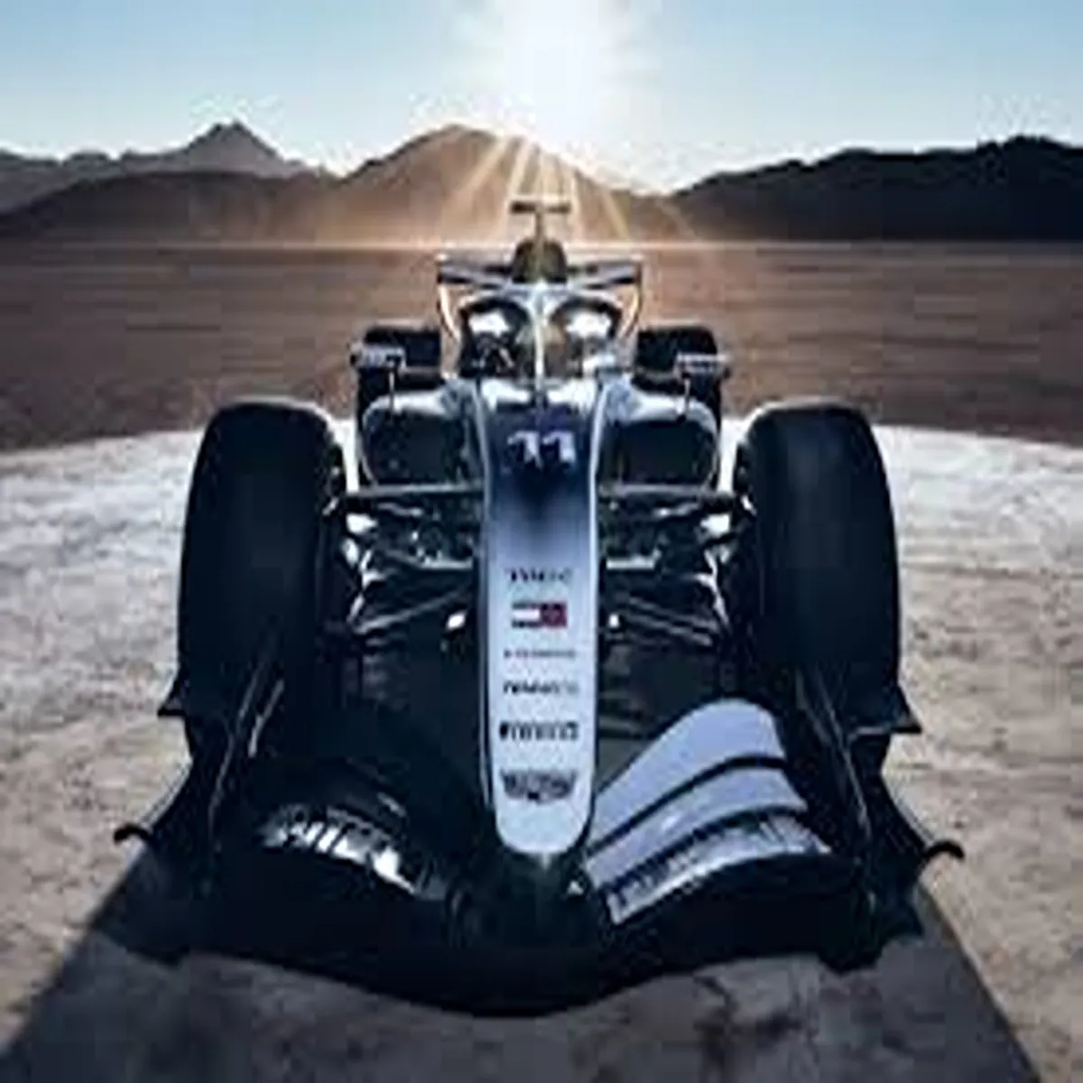 Formula1 cadillac unveils striking super bowl
