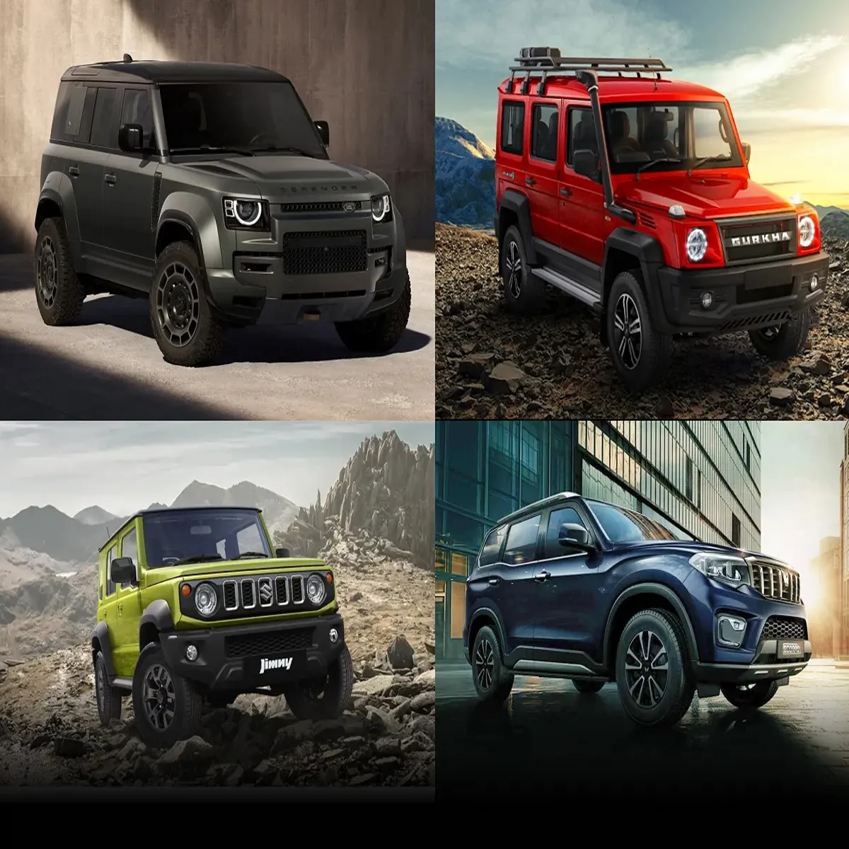 Suvs three budget friendly off road