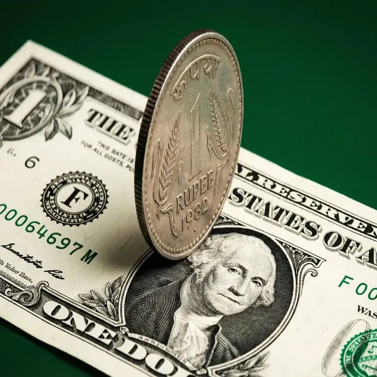 Currency rupee hits record low against