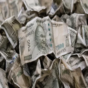 Rupee record low global pressure